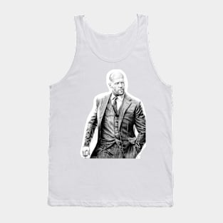 jason statham hand drawing fan works graphic design and drawing by ironpalette Tank Top